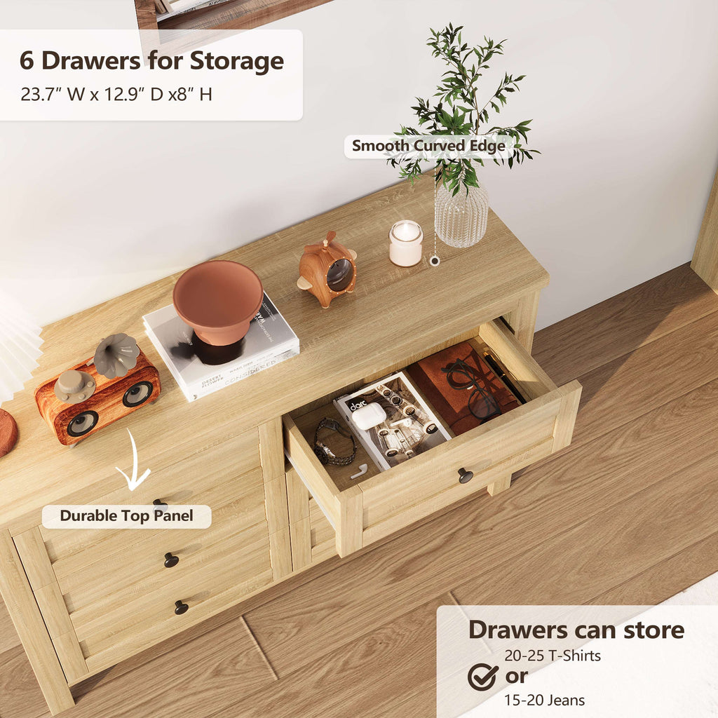 The Atlas Wooden Bedroom Set - Platform Bed, Nightstand & Dresser