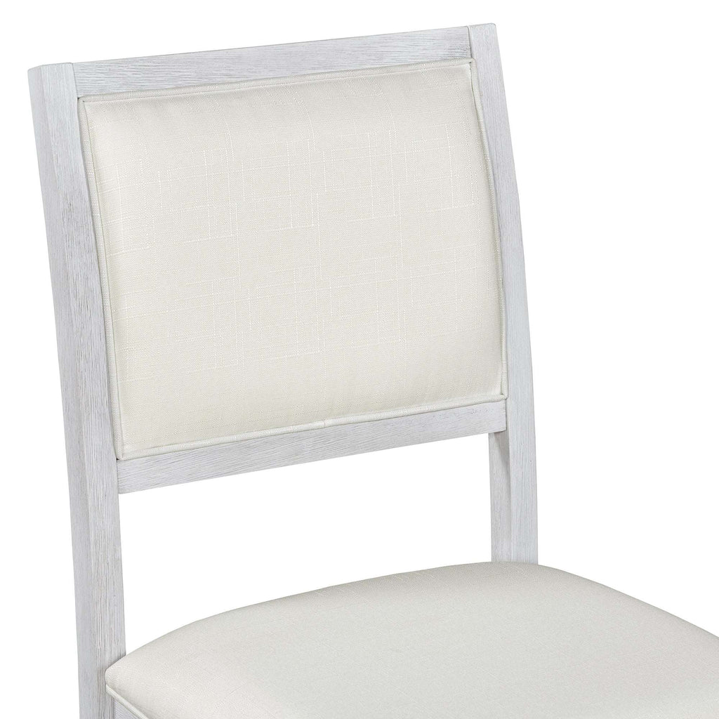 6-Piece Expandable Rustic Dining Set with Bench - Handcrafted Distressed Finish